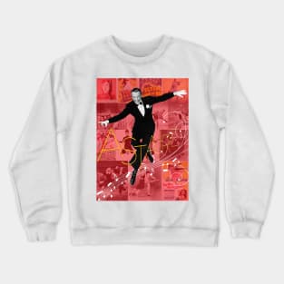 Dancing Man of the Movies _ Astaire Crewneck Sweatshirt